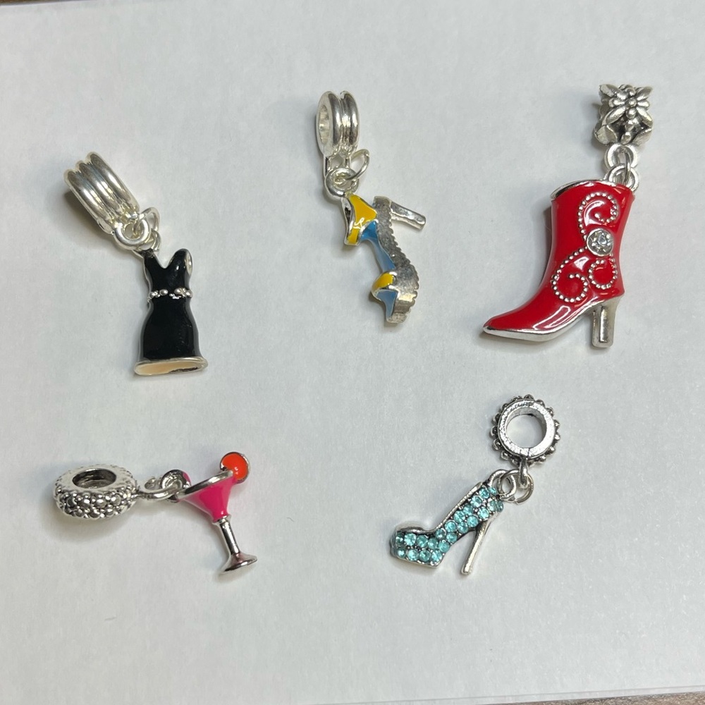 Set of Fashion Charms